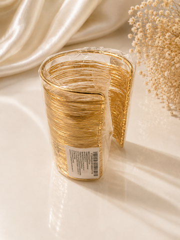 Gold Multi-Layer Wide Cuff Bracelet
