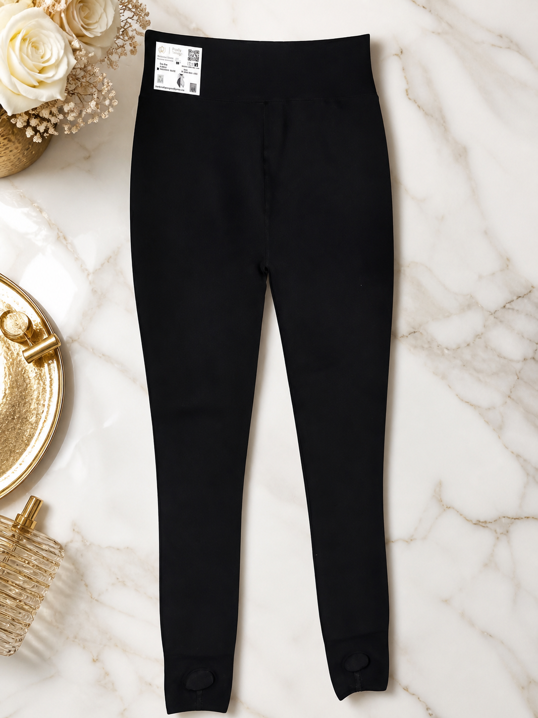 Premium High-Waist Stirrup Leggings for Women